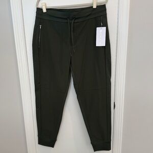 Athleta Headlands Trek Jogger – Dark Green, Size 16, NWT